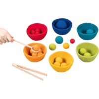 Kleursorteerspel Sorterino | Goki | Vilt 
