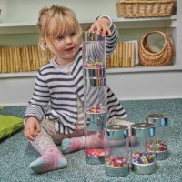 Lichtgevende schudrollers | Set à 6 stuks