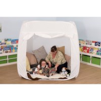 Snoezeltent | Pop-up | 142 cm | Wit