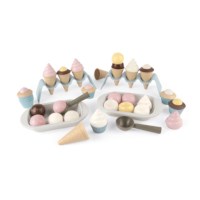 Speelgoedcupcake en - ijsjesset | Dantoy | Bioplastic | 54-delig