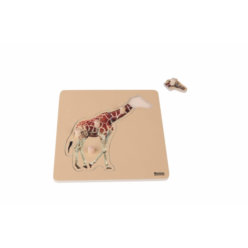 Peuter inlegpuzzel | Nienhuis Montessori | Giraffe