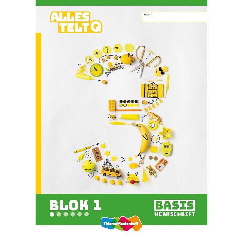 Leerwerkschrift Basis | Blok 1-3 | Groep 3 | Alles telt Q