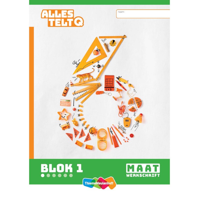 Leerwerkschrift Maat blok 1-3 | Groep 6 | Alles telt Q