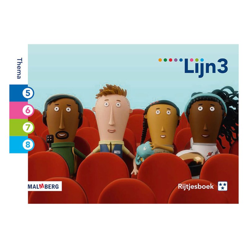 Rijtjesboek drie sterren thema 5-8 | Groep 3 | Lijn 3 | Versie 2