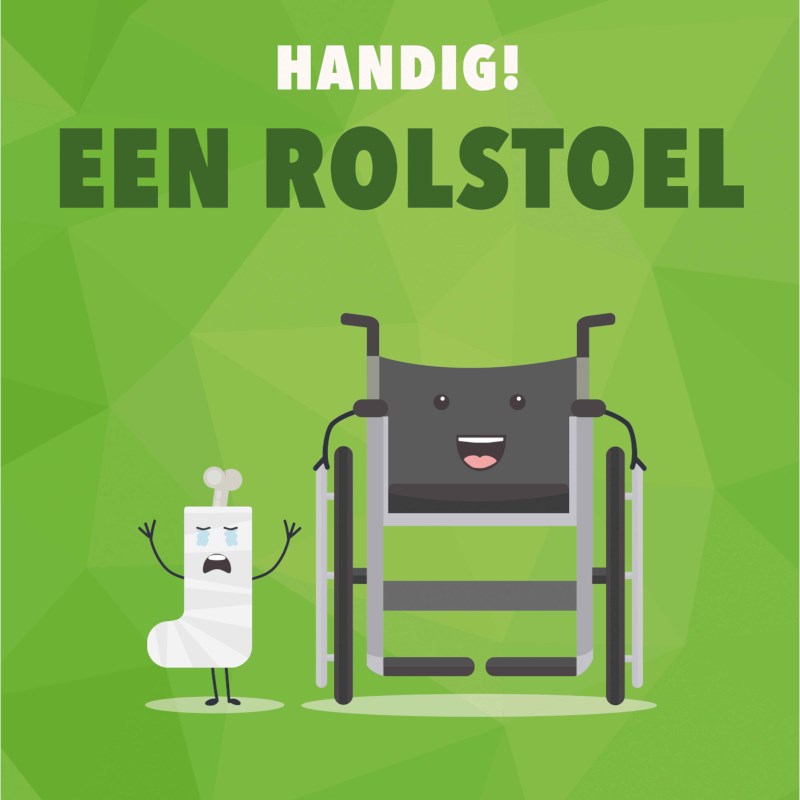 Leesboek Een rolstoel | Handig!