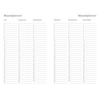 Studie agenda | Ryam | Blauw | Ringband | 2025-2026