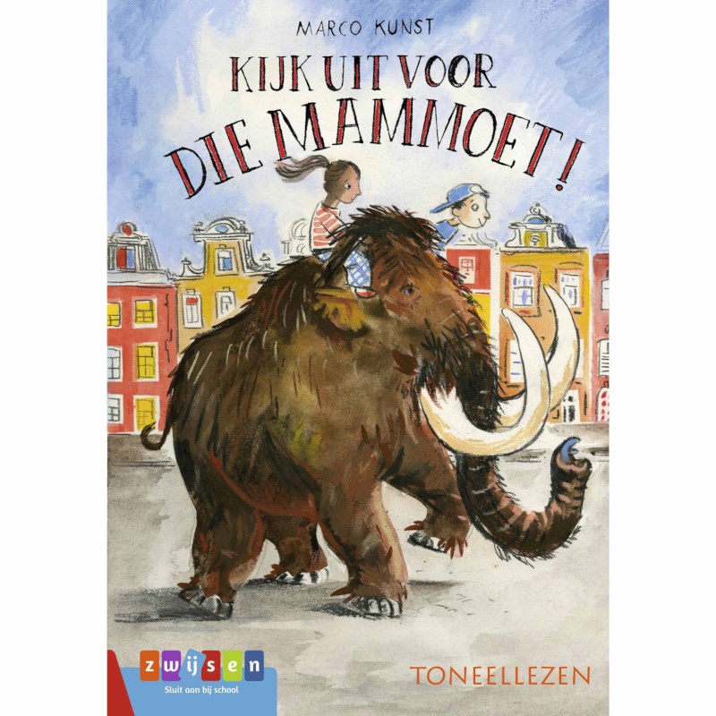 Leesboek Kijk uit voor de mammoet! | Toneellezen | AVI M5