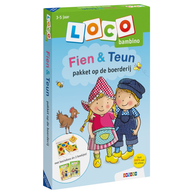 Loco bambino | Pakket Fien & Teun op de boerderij