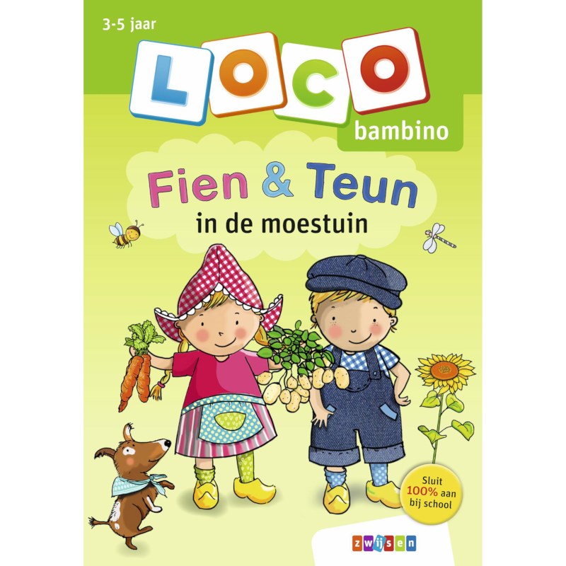 Loco bambino | Fien & Teun in de moestuin