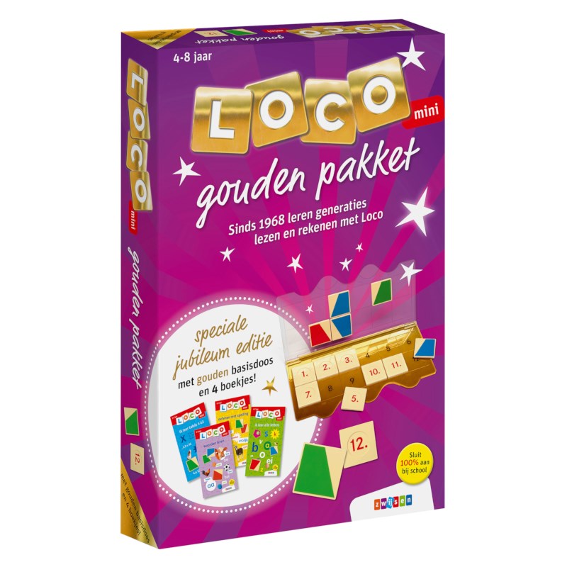 Jubileum editie gouden pakket | Groep 1-4 | Loco mini