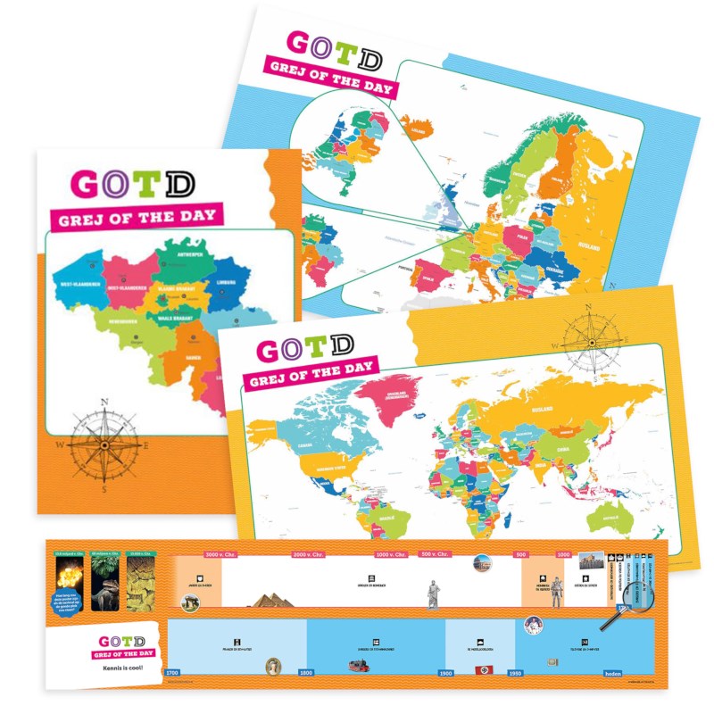 Grej of the day | Posterset - België compleet