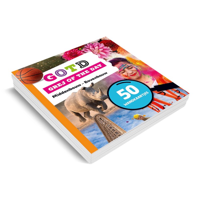 Grej of the day | Wandkaartjes middenbouw - bovenbouw