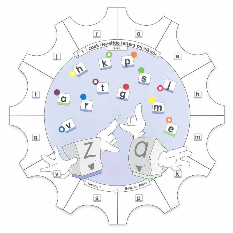 Taal map 1 Letter- en woordherkenning | Paletti