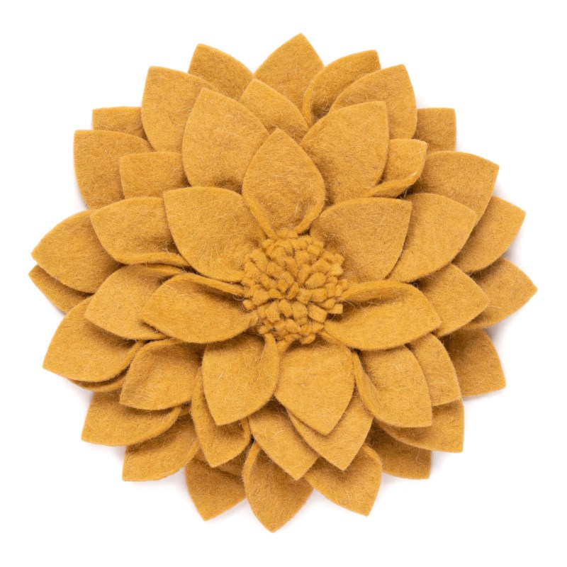 Decoratie bloem | Kuba | Oker