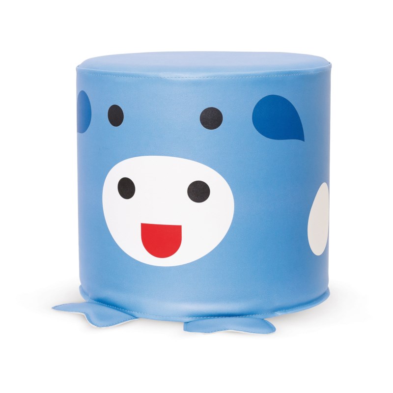 Poef | Koe | Ø 35 cm | Hoogte 30 cm