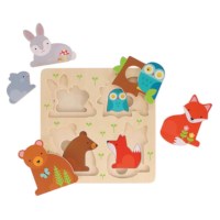 Inlegpuzzel | DAM | Surprise | Dieren en hun baby