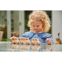 Auto's | Hout | Set à 12 stuks