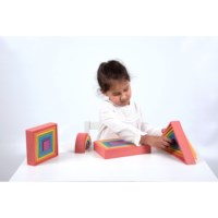 Regenboog architect set | Tickit | 28-delig