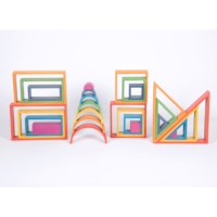 Regenboog architect set | Tickit | 28-delig