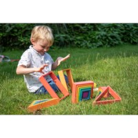 Regenboog architect set | Tickit | 28-delig