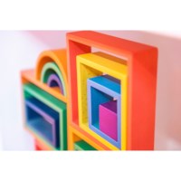 Regenboog architect set | Tickit | 28-delig