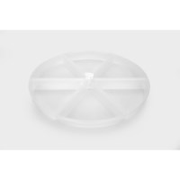 Sorteerbakken | Lichtdoorlatend | Wit | Set à 6 stuks