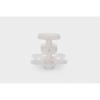 Sorteerbakken | Lichtdoorlatend | Wit | Set à 6 stuks