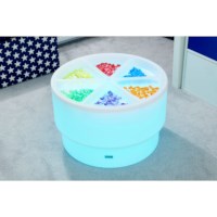 Sorteerbakken | Lichtdoorlatend | Wit | Set à 6 stuks