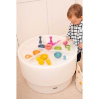 Sorteerbakken | Lichtdoorlatend | Wit | Set à 6 stuks