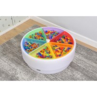 Sorteerbakken | Lichtdoorlatend | Gekleurd | Set à 6 stuks