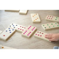Domino met edelstenen | Set à 28 stuks
