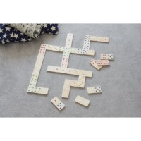 Domino met edelstenen | Set à 28 stuks