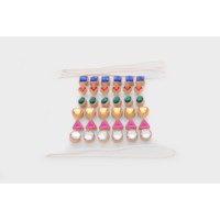 Kralen rijgen met edelstenen | Set à 36 stuks