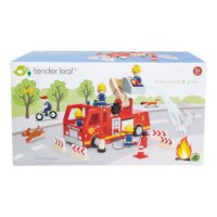 Brandweerauto | Tender Leaf | Hout