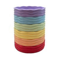 Sorteerbakjes Wave | Grennn | Pastel | Set à 6 stuks