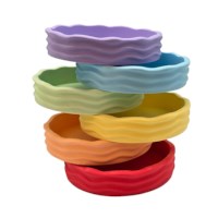 Sorteerbakjes Wave | Grennn | Pastel | Set à 6 stuks