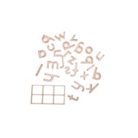 Letters uitstekers | Grennn | 27-delig