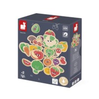 Groente en fruit magneten | 24-delig