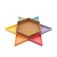 Speelbak Mandigo met 6 inlegbakken | Grennn | Pastel