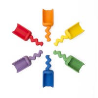 Speelschepjes XL | Grennn | Regenboog | Set à 6 stuks