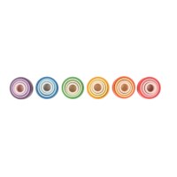 Stapelbakjes | Grapat | Regenboog | Set à 24 stuks