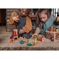 Poppetjes diversiteit | Grapat | Nin® | 12-delig