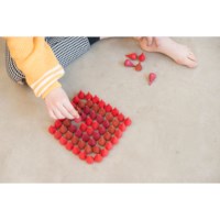 Mandala vuur | Grapat | Rood | 36-delig