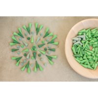 Mandala kegels | Grapat | Groen | 36-delig