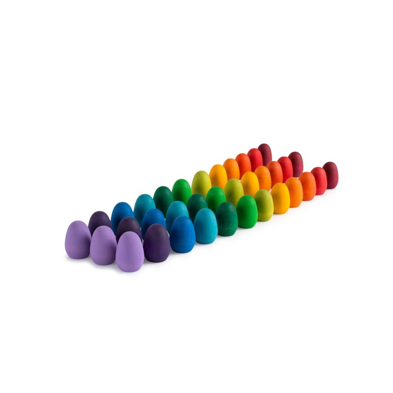 Mandala eieren | Gapat | Regenboog | 36-delig 