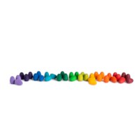 Mandala eieren | Gapat | Regenboog | 36-delig 