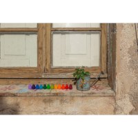 Mandala eieren | Gapat | Regenboog | 36-delig 