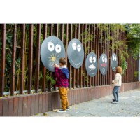 Krijtborden emoties | Set à 5 stuks