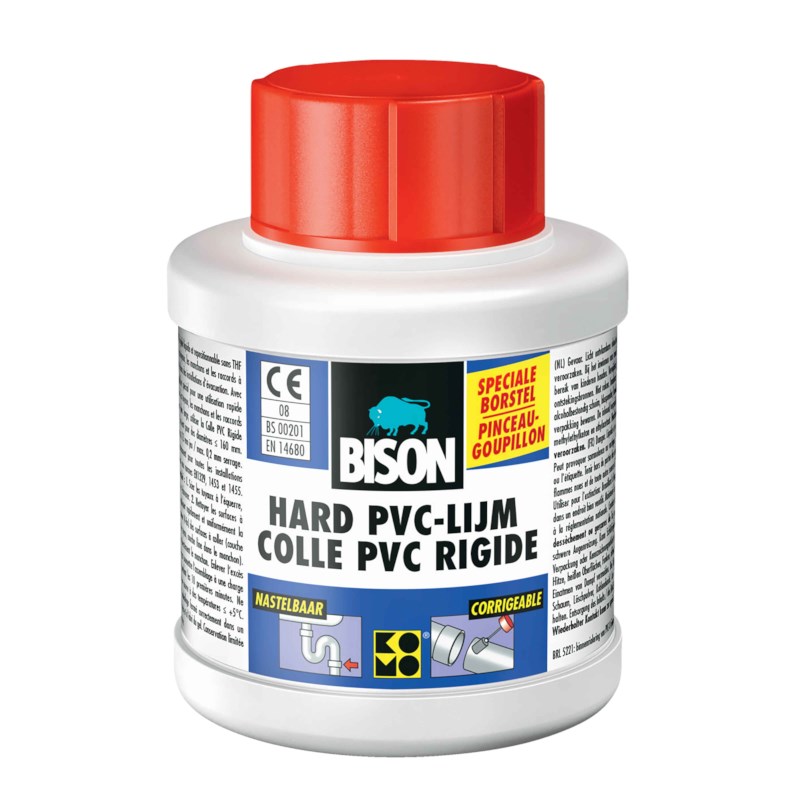Hard PVC-lijm | Bison | 250 ml