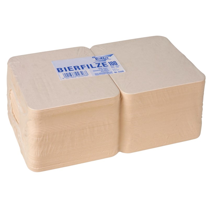 Bierviltjes | Vierkant | 100 stuks